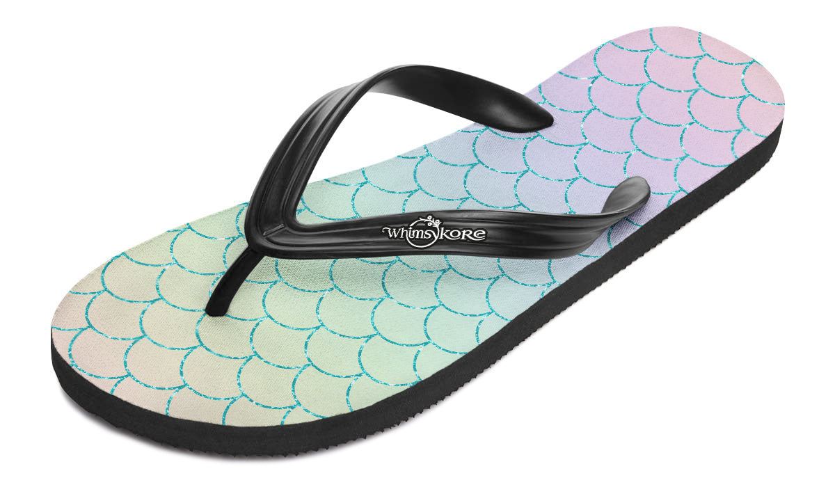 Mermaids Tail Flip Flops