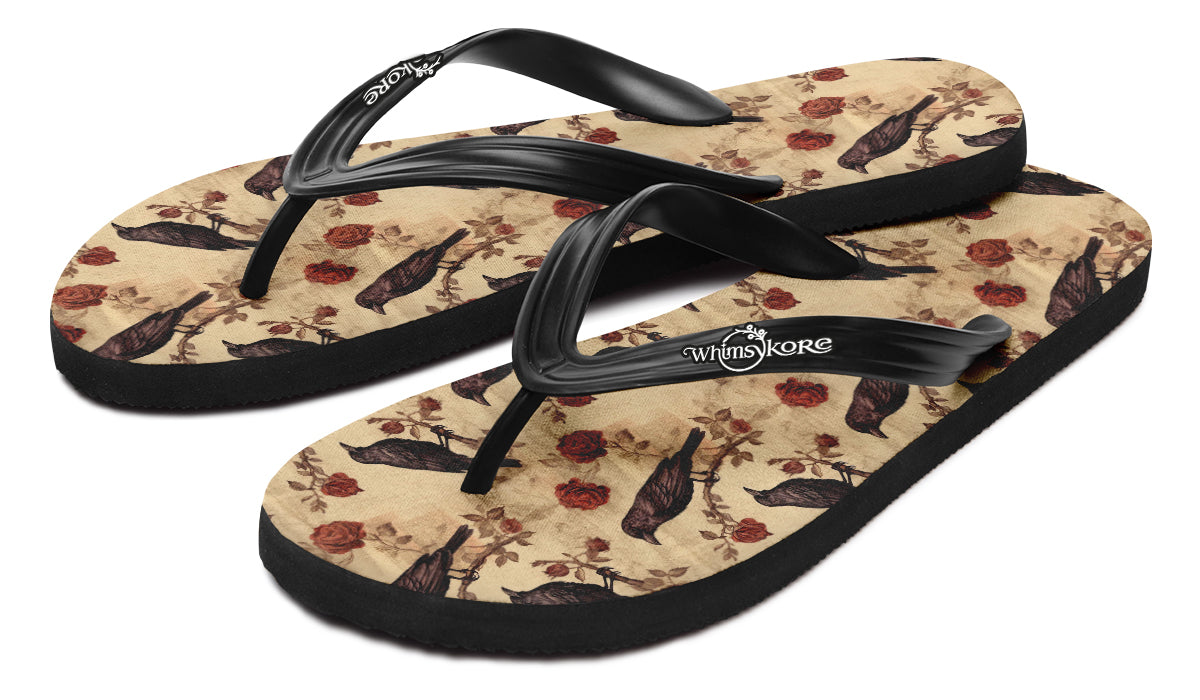 Nevermore Flip Flops