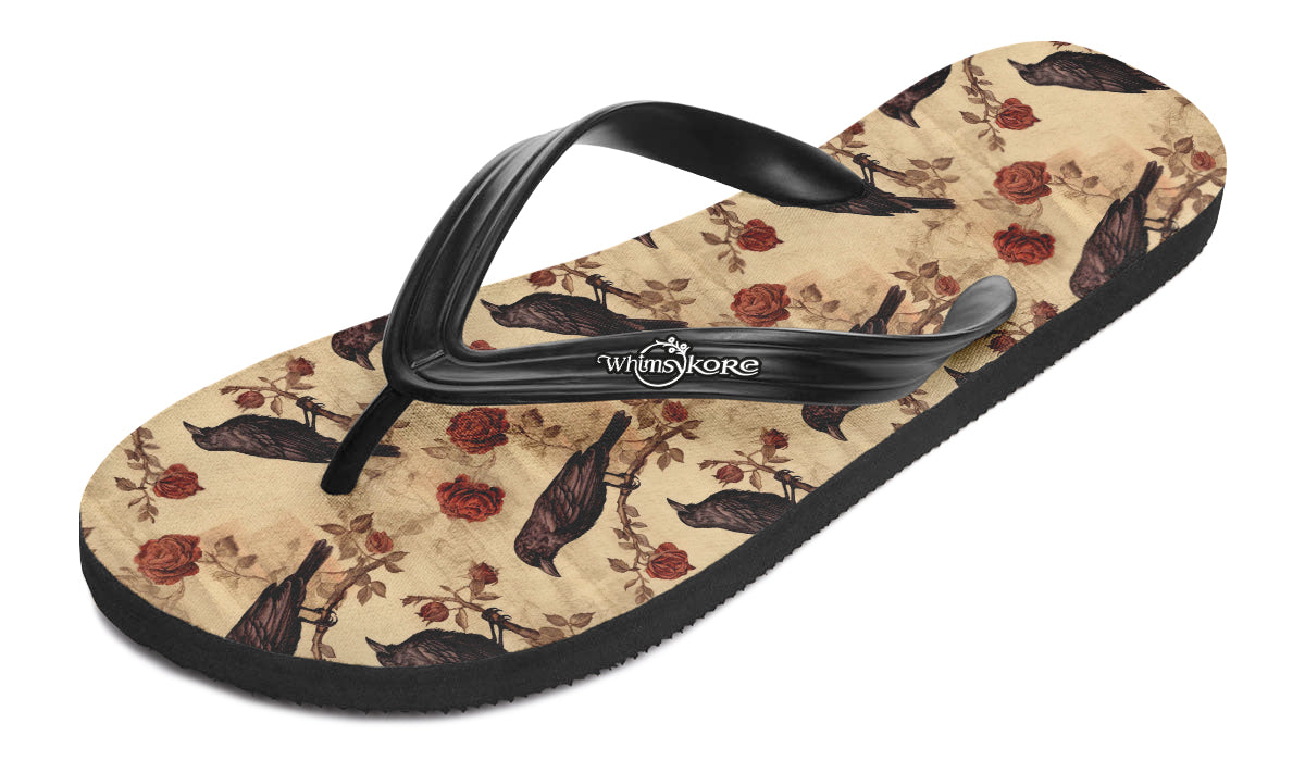 Nevermore Flip Flops