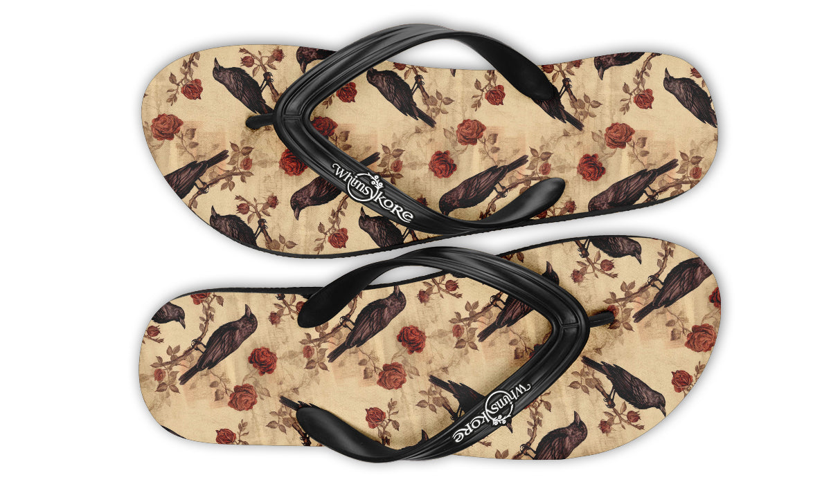 Nevermore Flip Flops