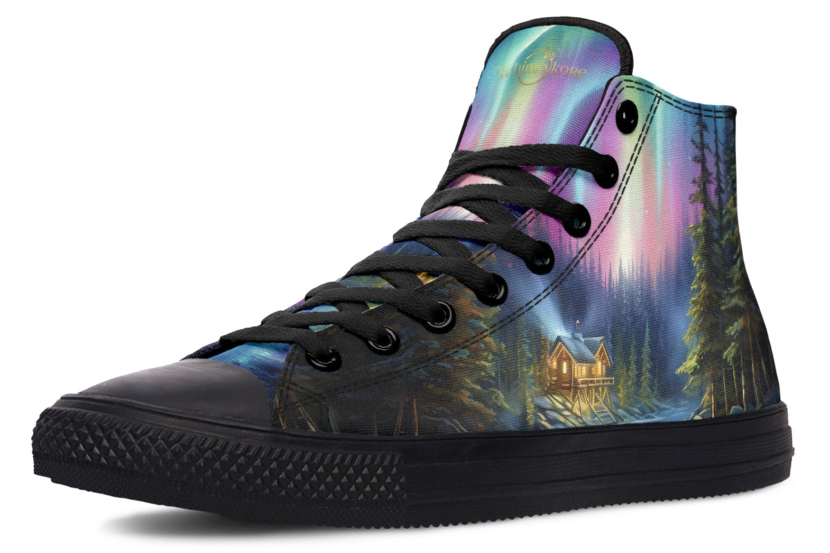 Aurora Borealis High Tops