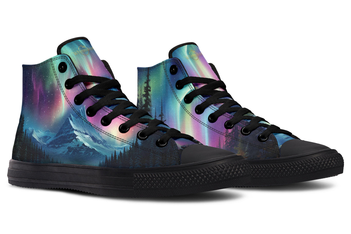 Aurora Borealis High Tops