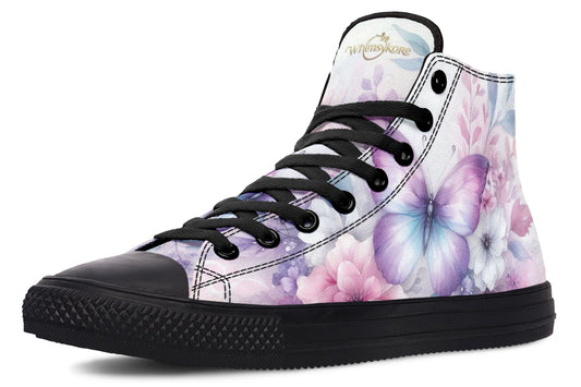 Beautiful Butterfly High Tops