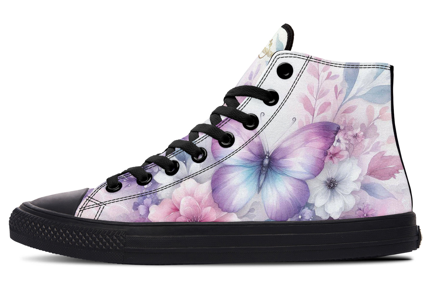 Beautiful Butterfly High Tops