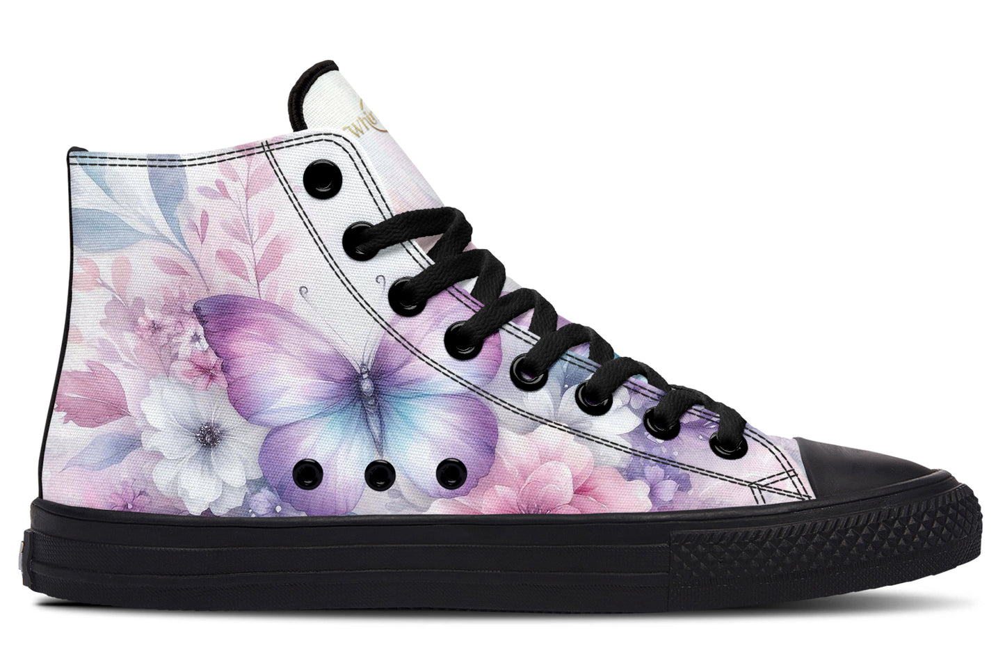 Beautiful Butterfly High Tops