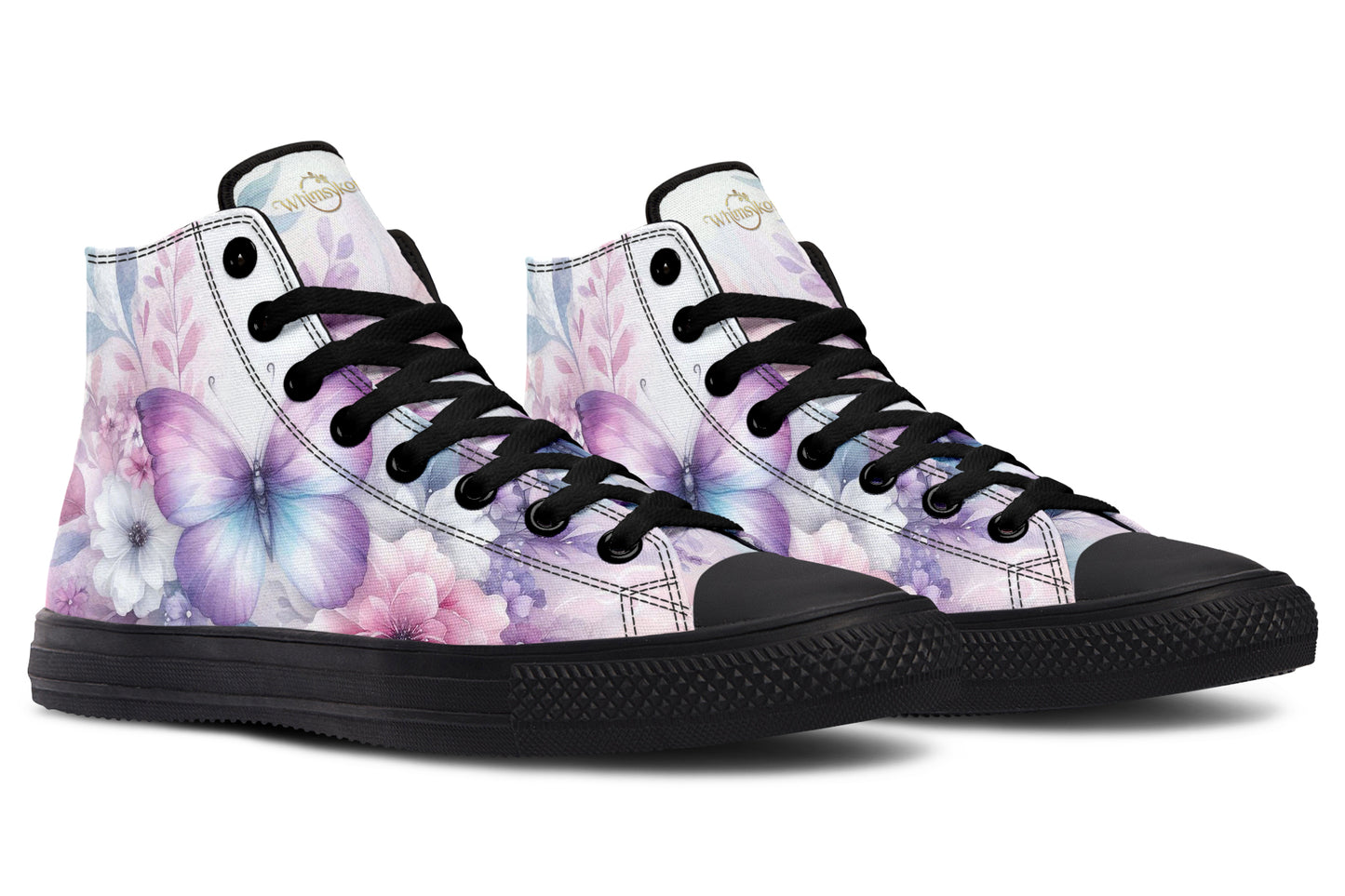 Beautiful Butterfly High Tops