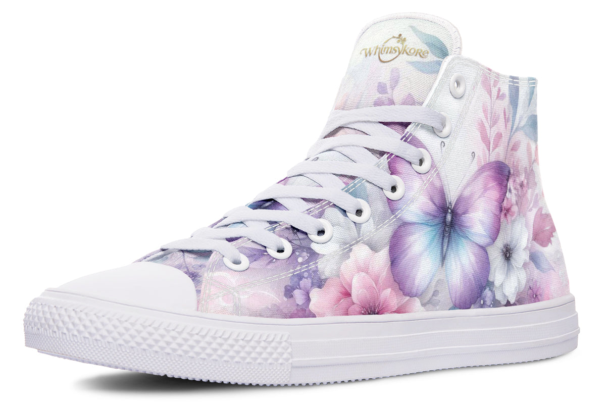 Beautiful Butterfly High Tops