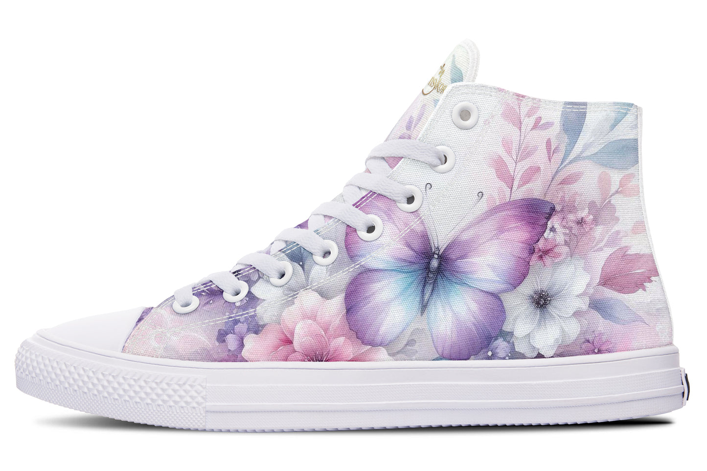 Beautiful Butterfly High Tops