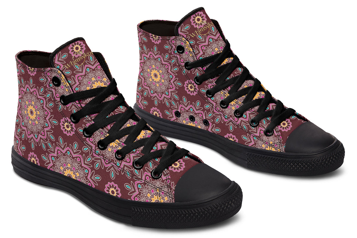 Boho Mandala High Tops