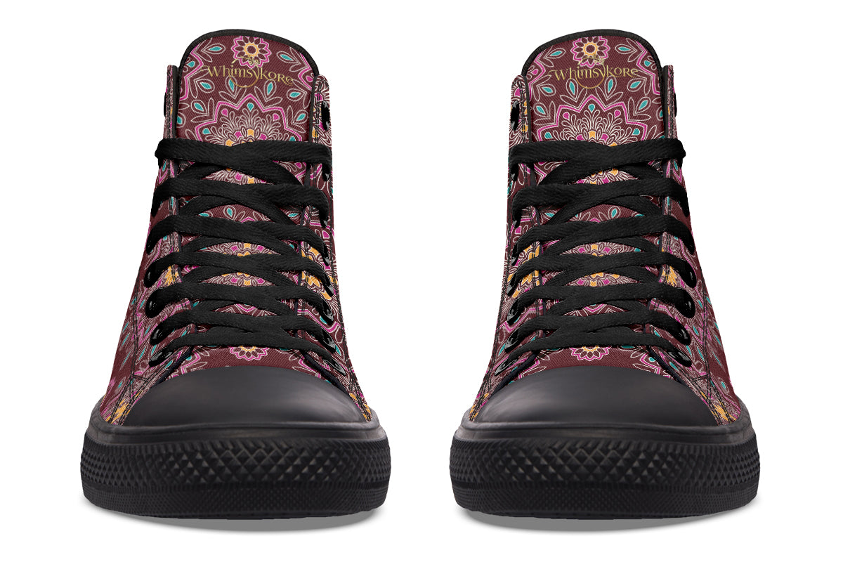 Boho Mandala High Tops