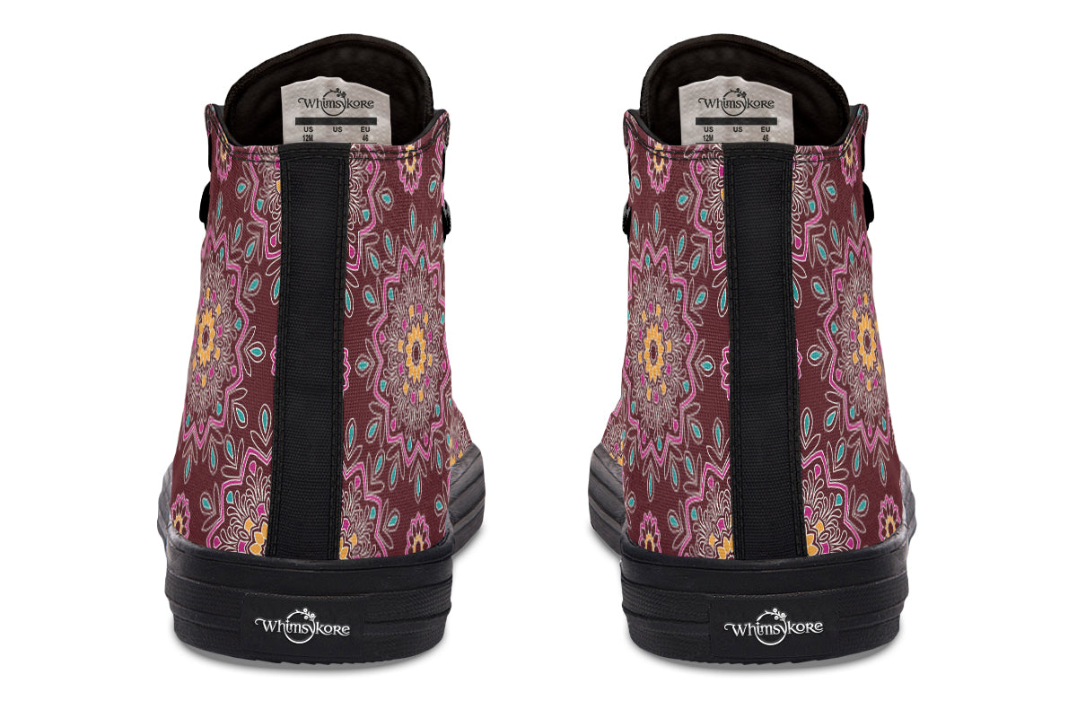 Boho Mandala High Tops