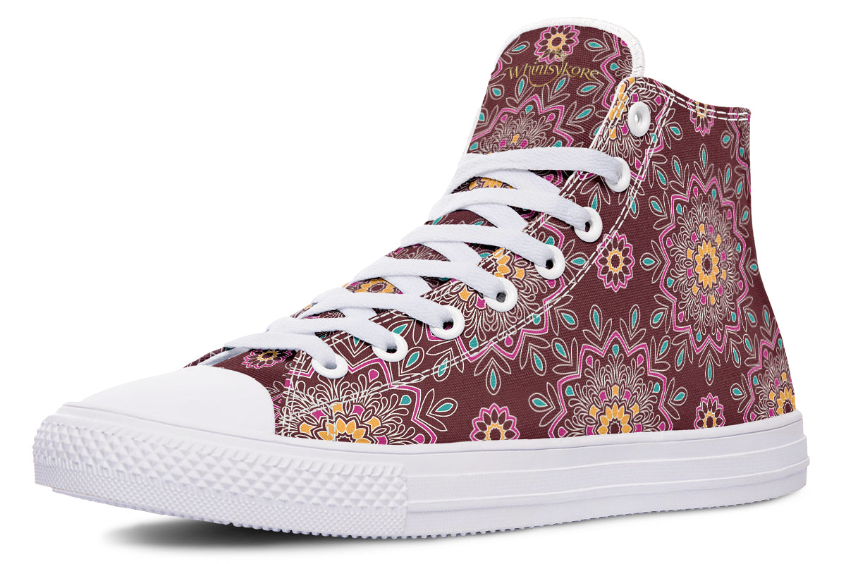 Boho Mandala High Tops