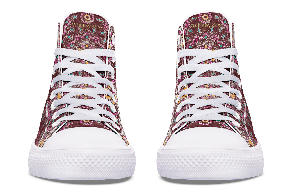 Boho Mandala High Tops