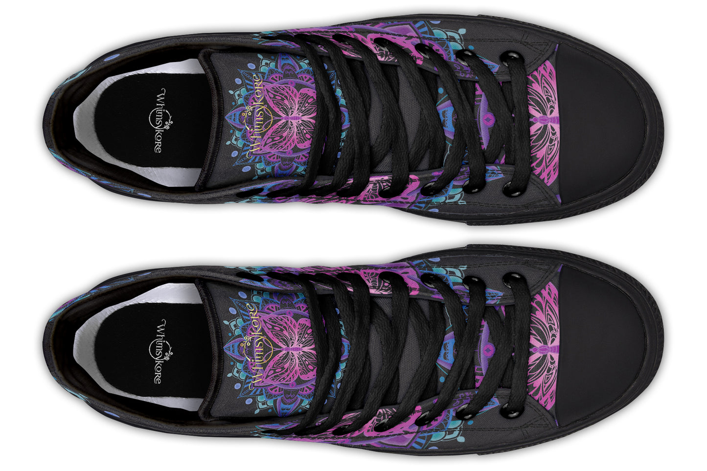 Butterfly Mandala High Tops