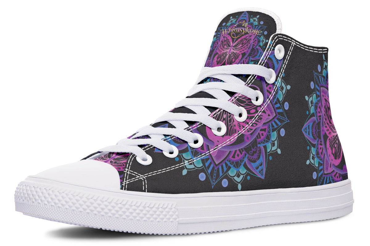 Butterfly Mandala High Tops