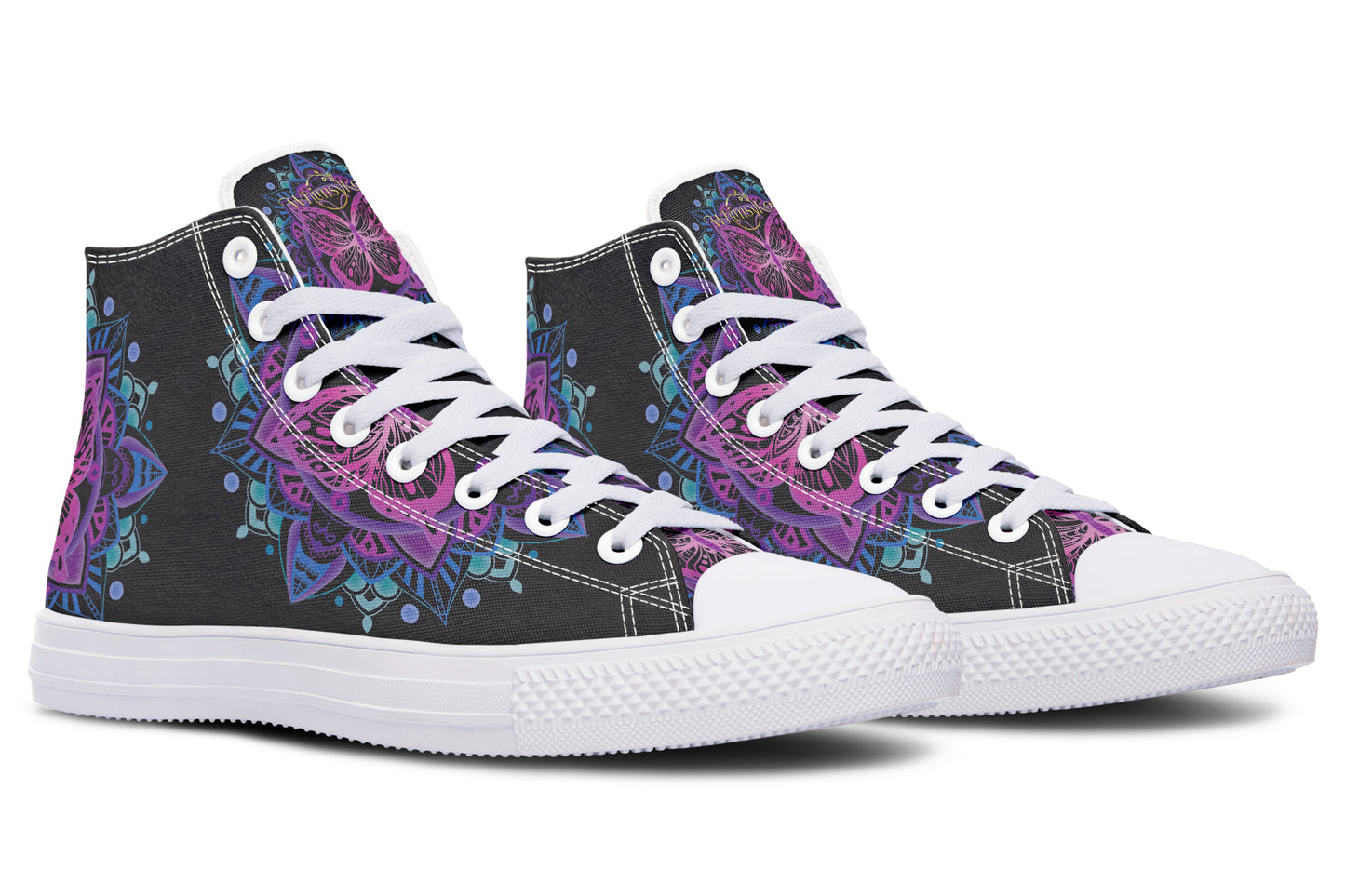 Butterfly Mandala High Tops