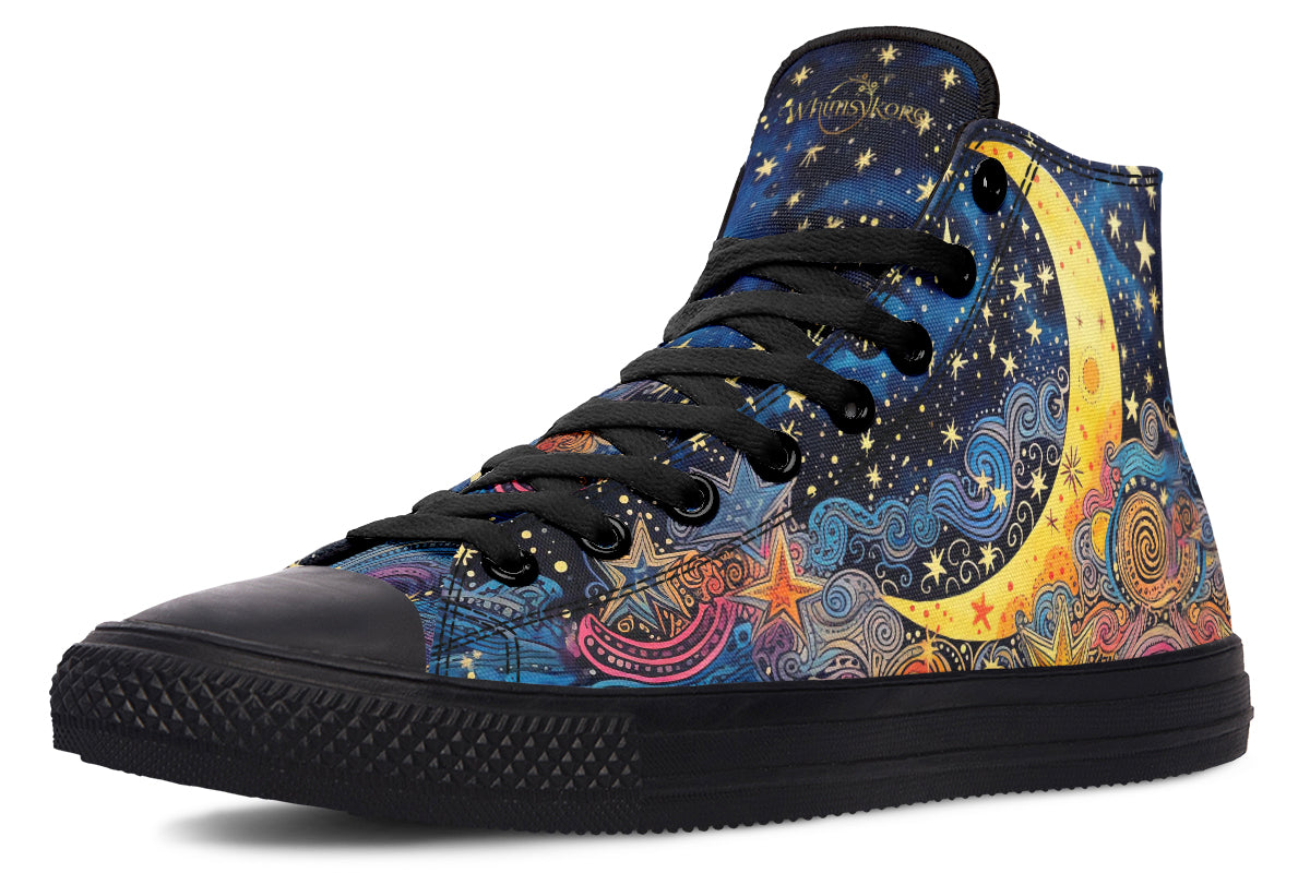 Celestial Moon High Tops