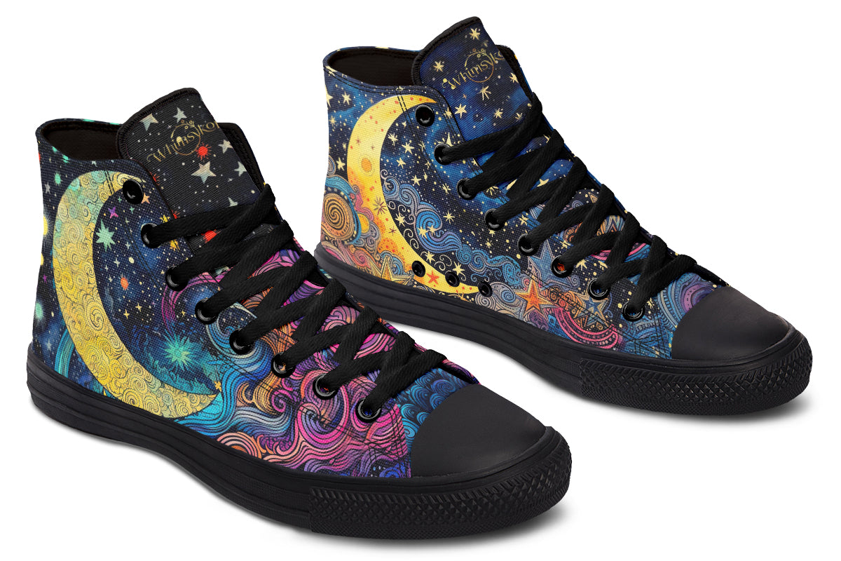 Celestial Moon High Tops