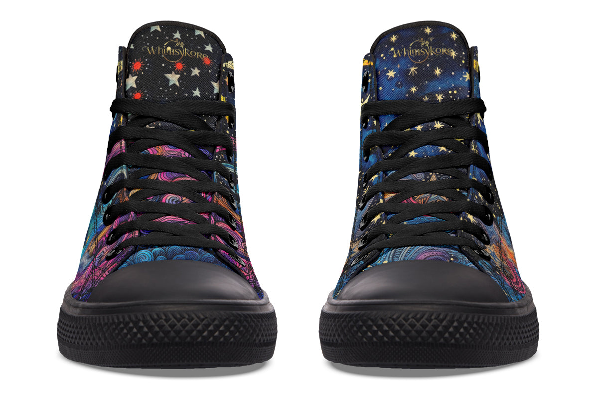 Celestial Moon High Tops