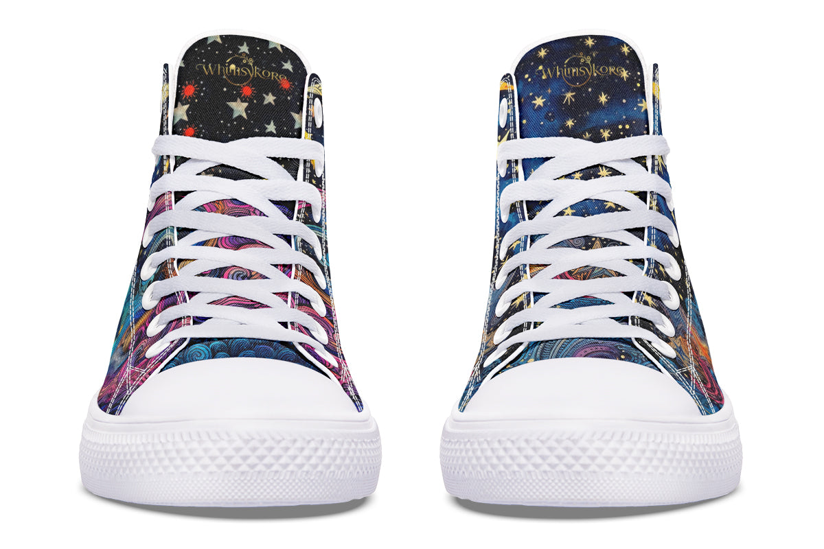 Celestial Moon High Tops