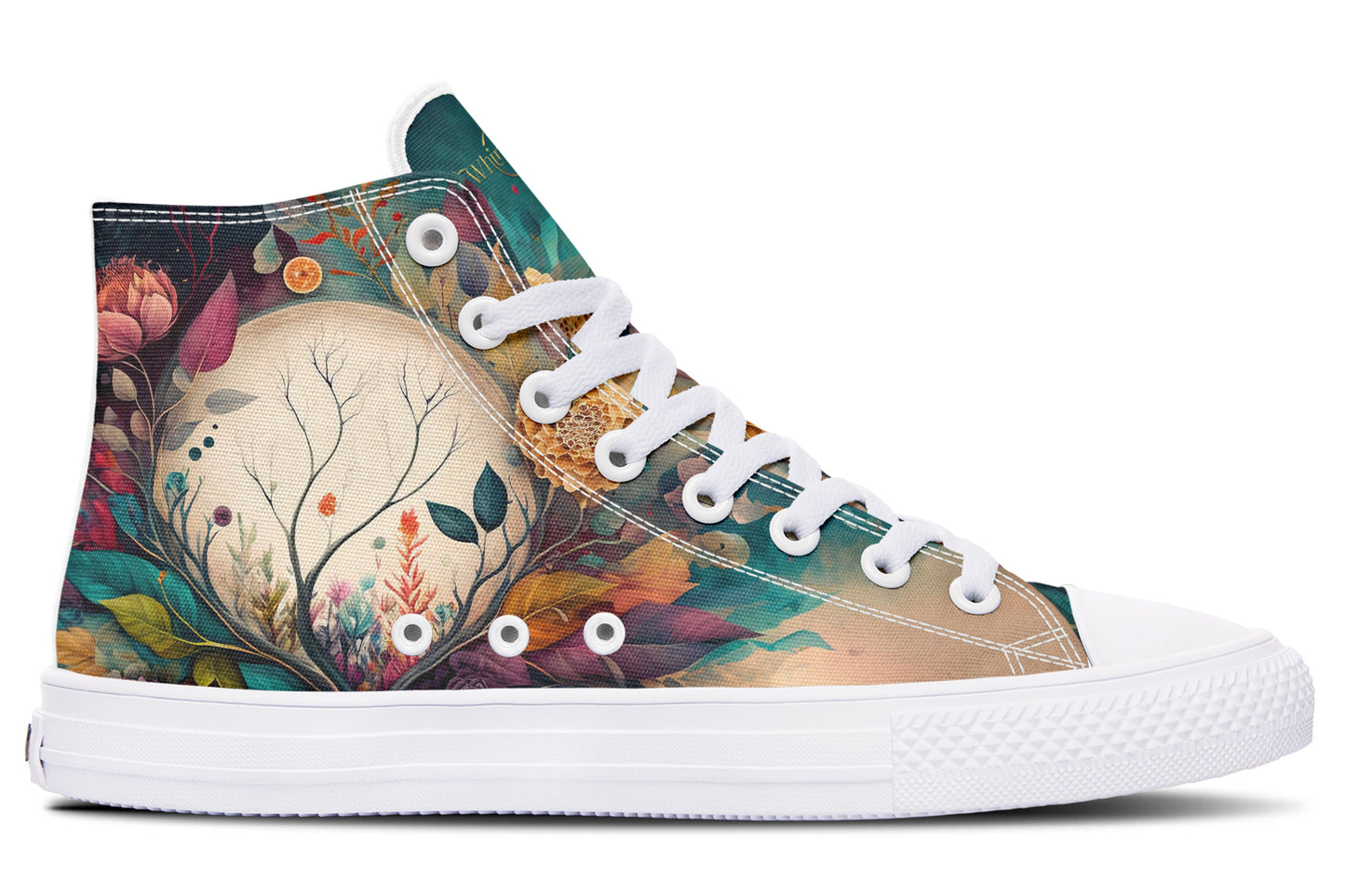 Crystal Ball Bouquet High Tops