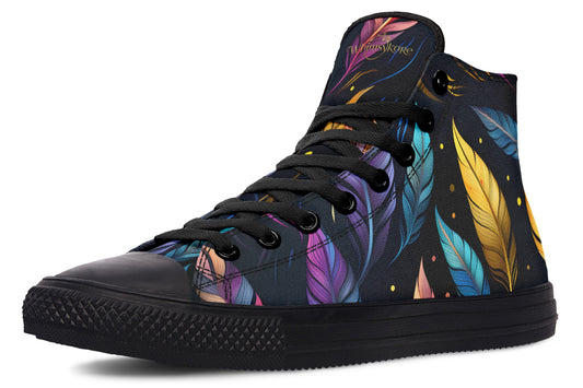 Feathers High Tops