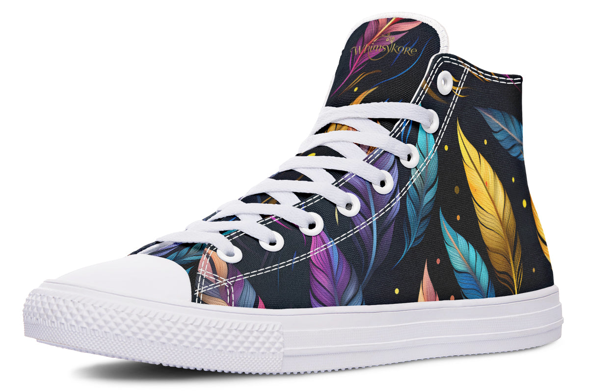 Feathers High Tops