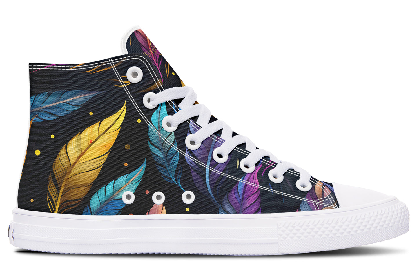 Feathers High Tops