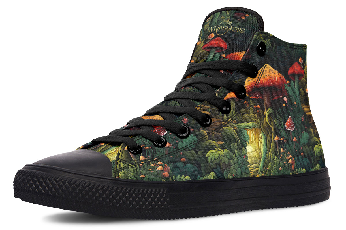 Gnomes Garden High Tops