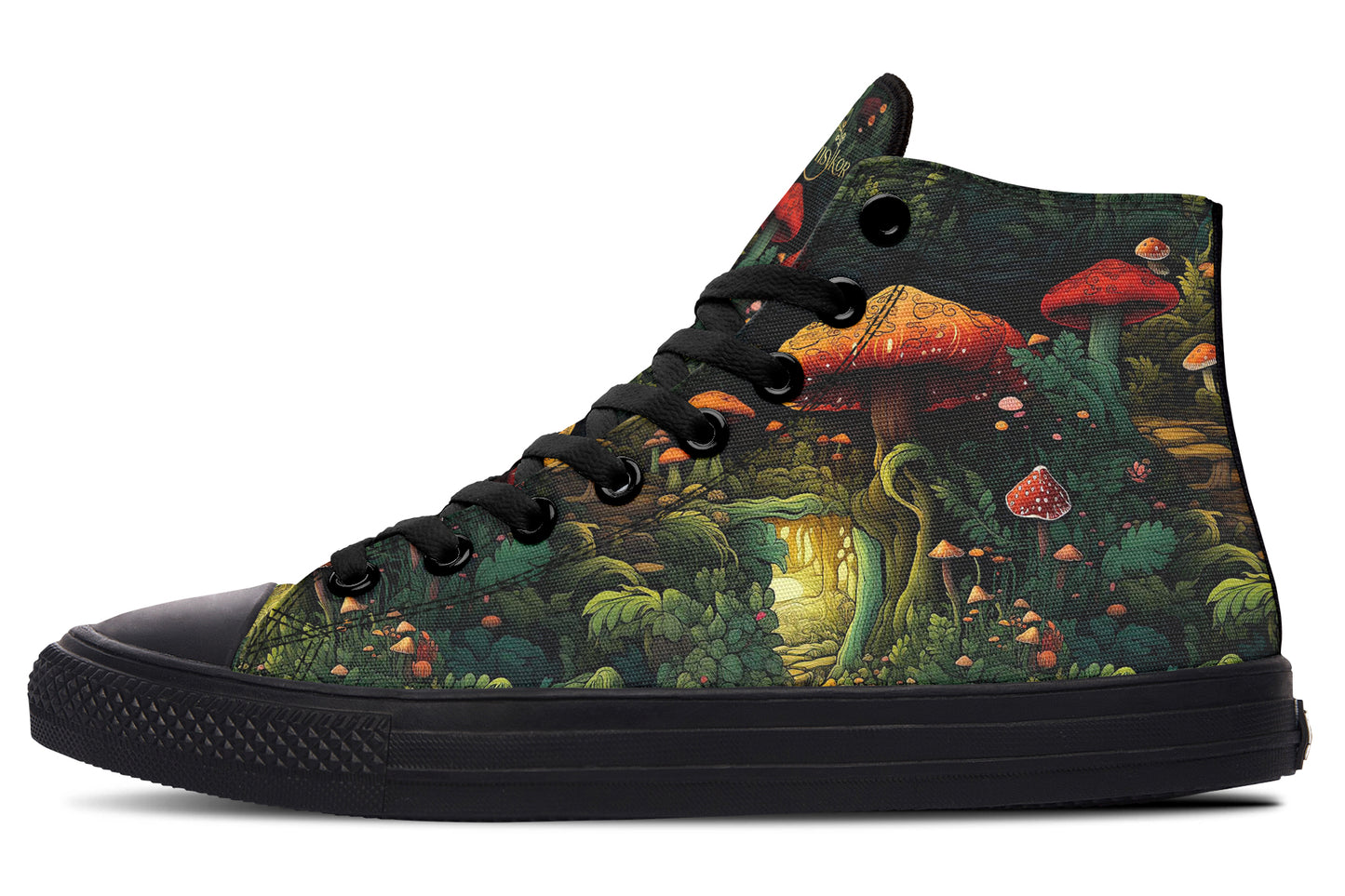 Gnomes Garden High Tops