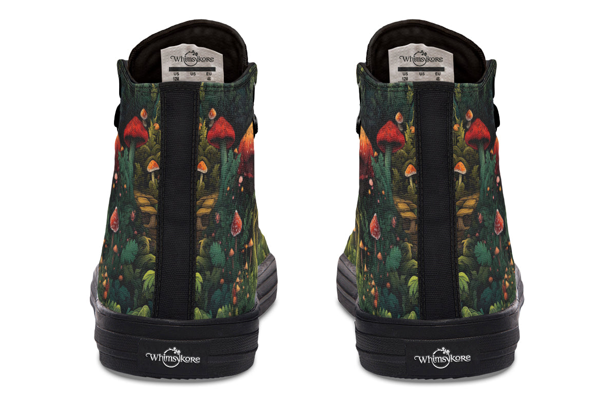 Gnomes Garden High Tops