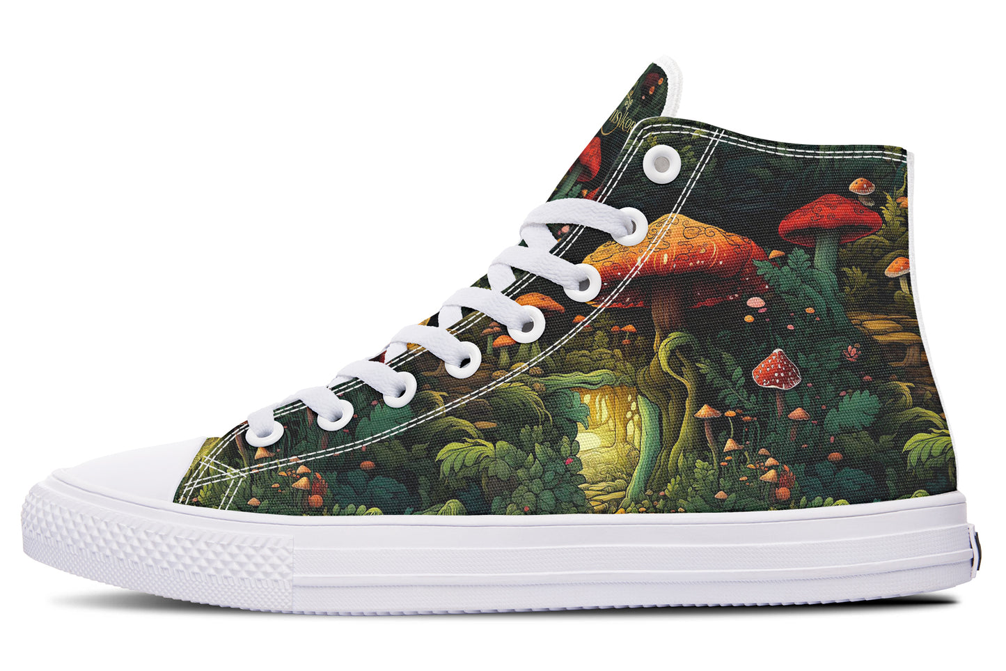 Gnomes Garden High Tops