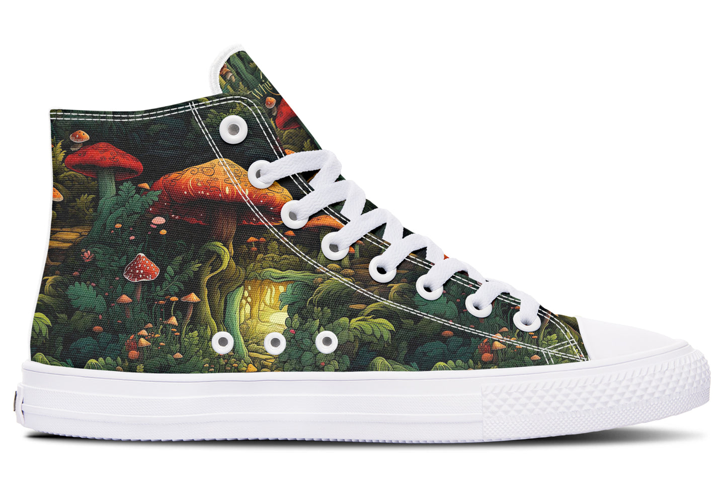 Gnomes Garden High Tops