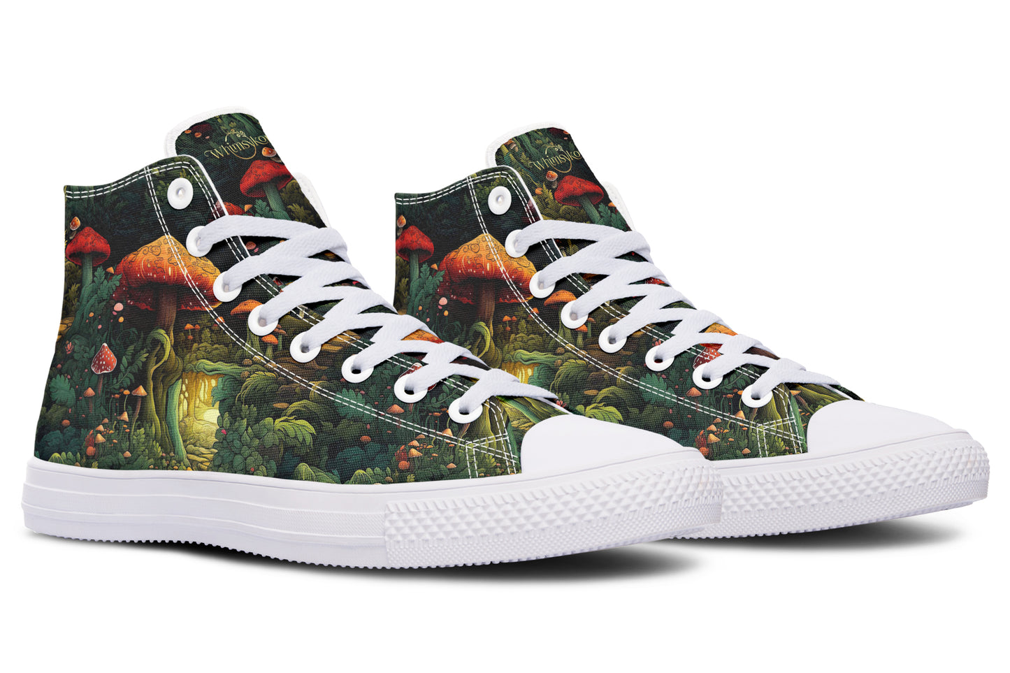 Gnomes Garden High Tops