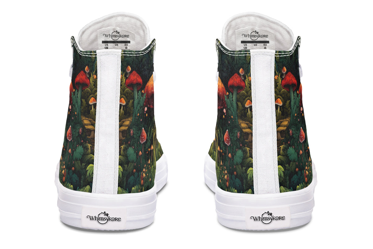 Gnomes Garden High Tops