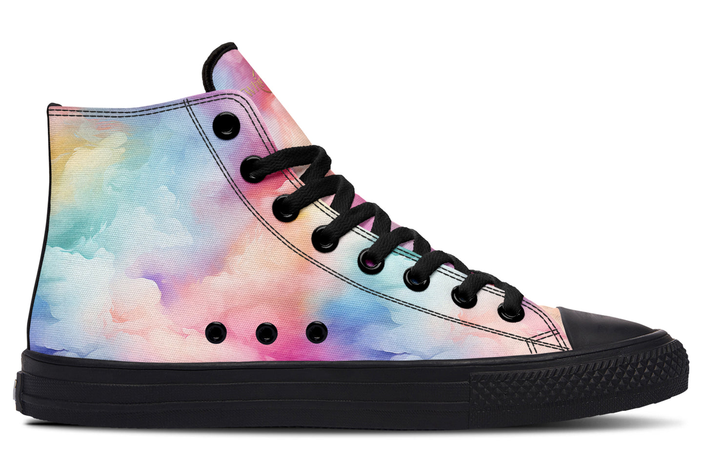 Rainbow Clouds High Tops