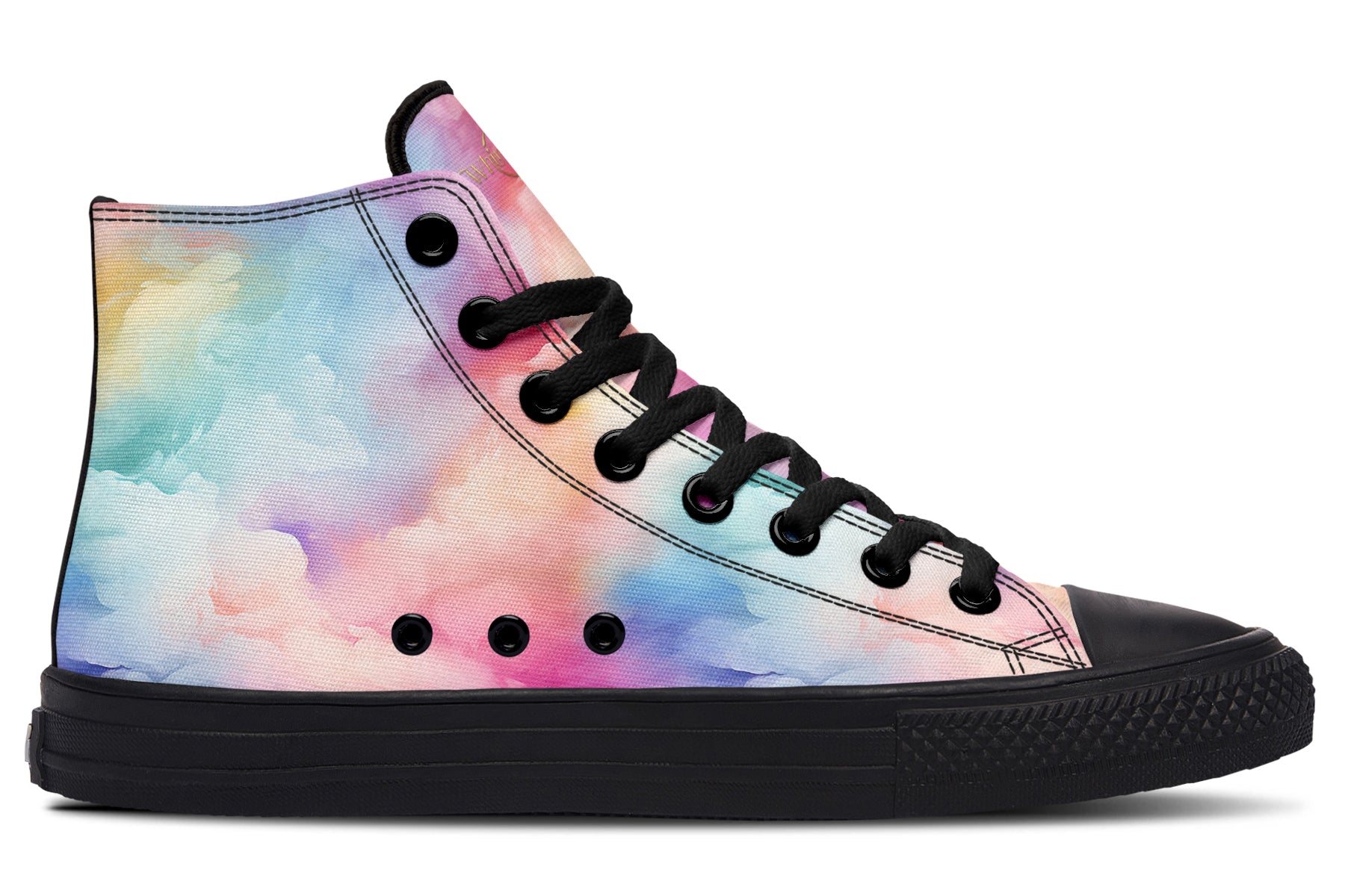 Rainbow Clouds High Tops