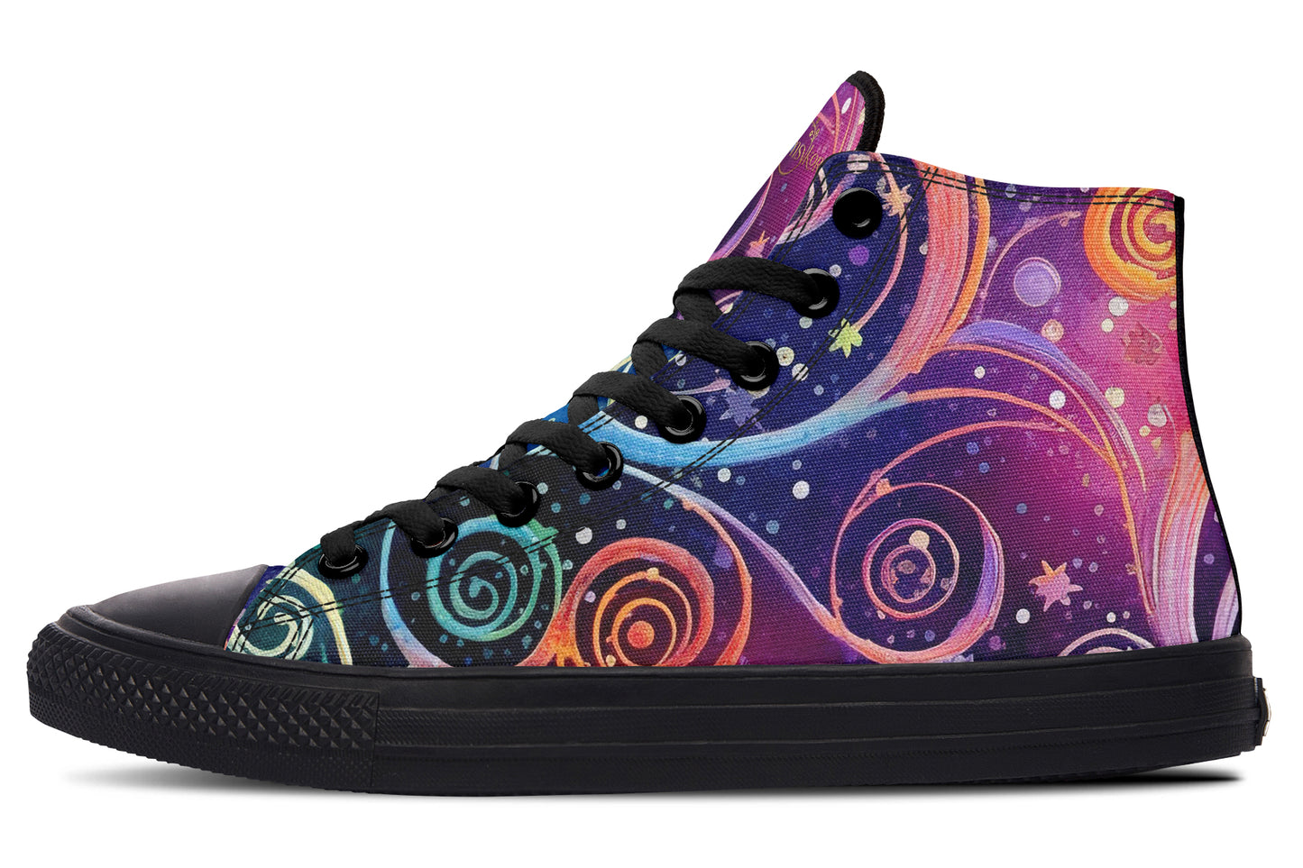 Rainbow Night High Tops