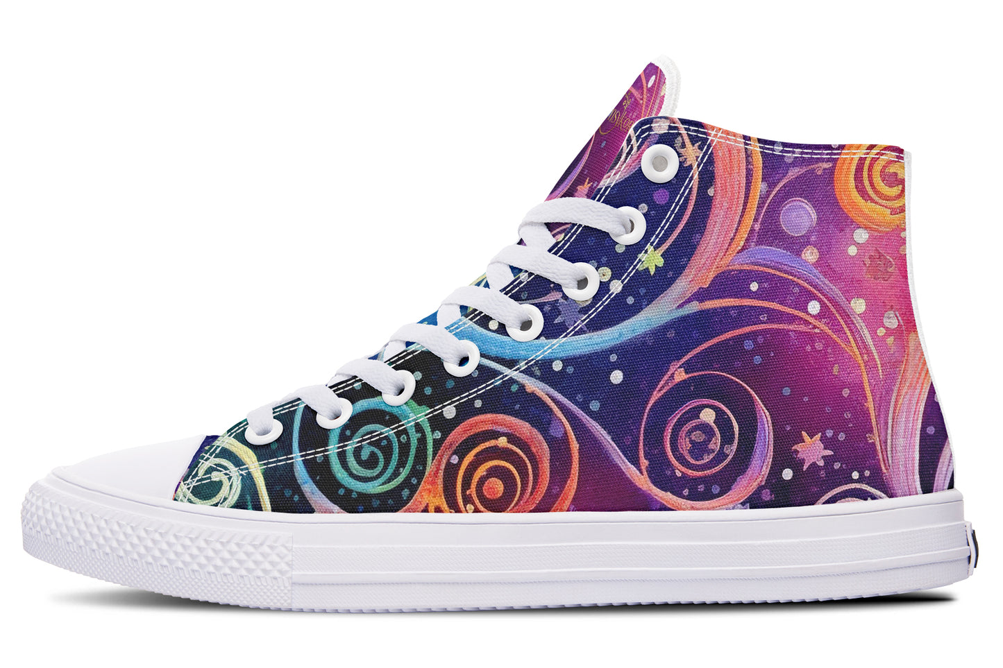 Rainbow Night High Tops