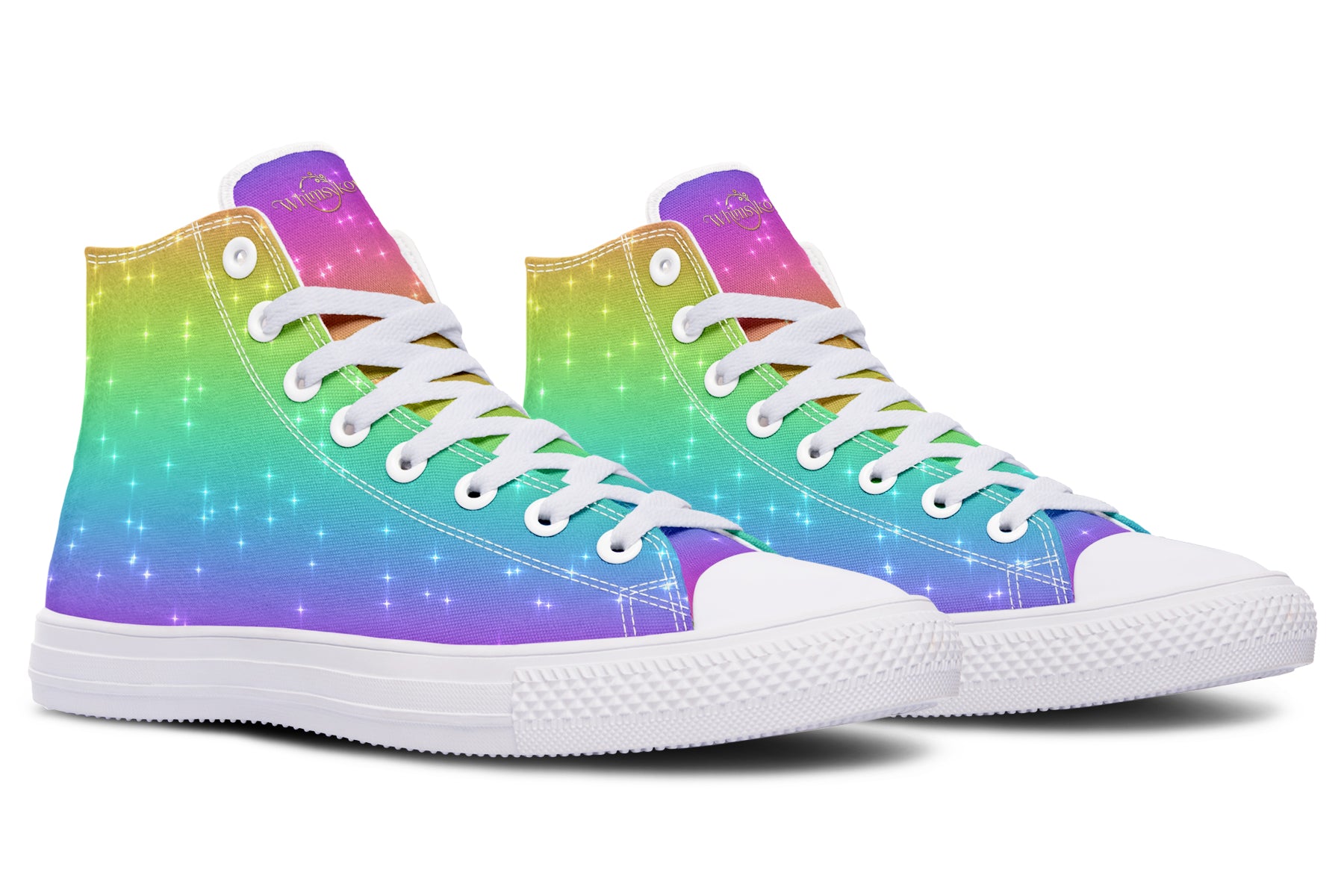 Rainbow Sparkles High Tops