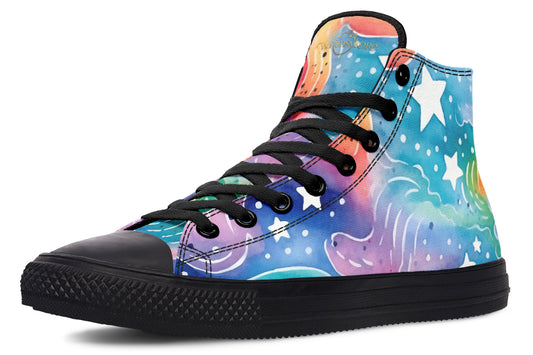 Stars And Swirls High Tops