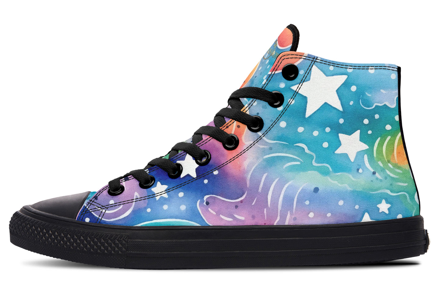 Stars And Swirls High Tops