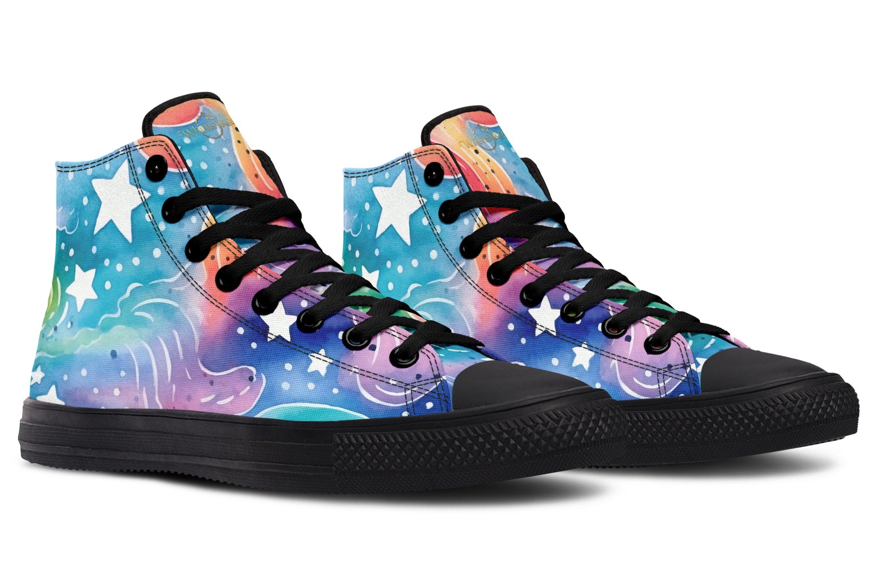Stars And Swirls High Tops