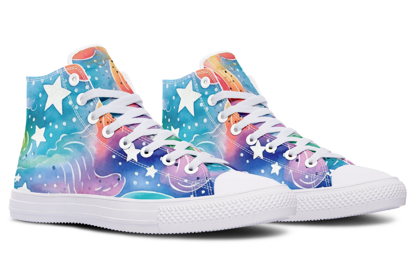 Stars And Swirls High Tops