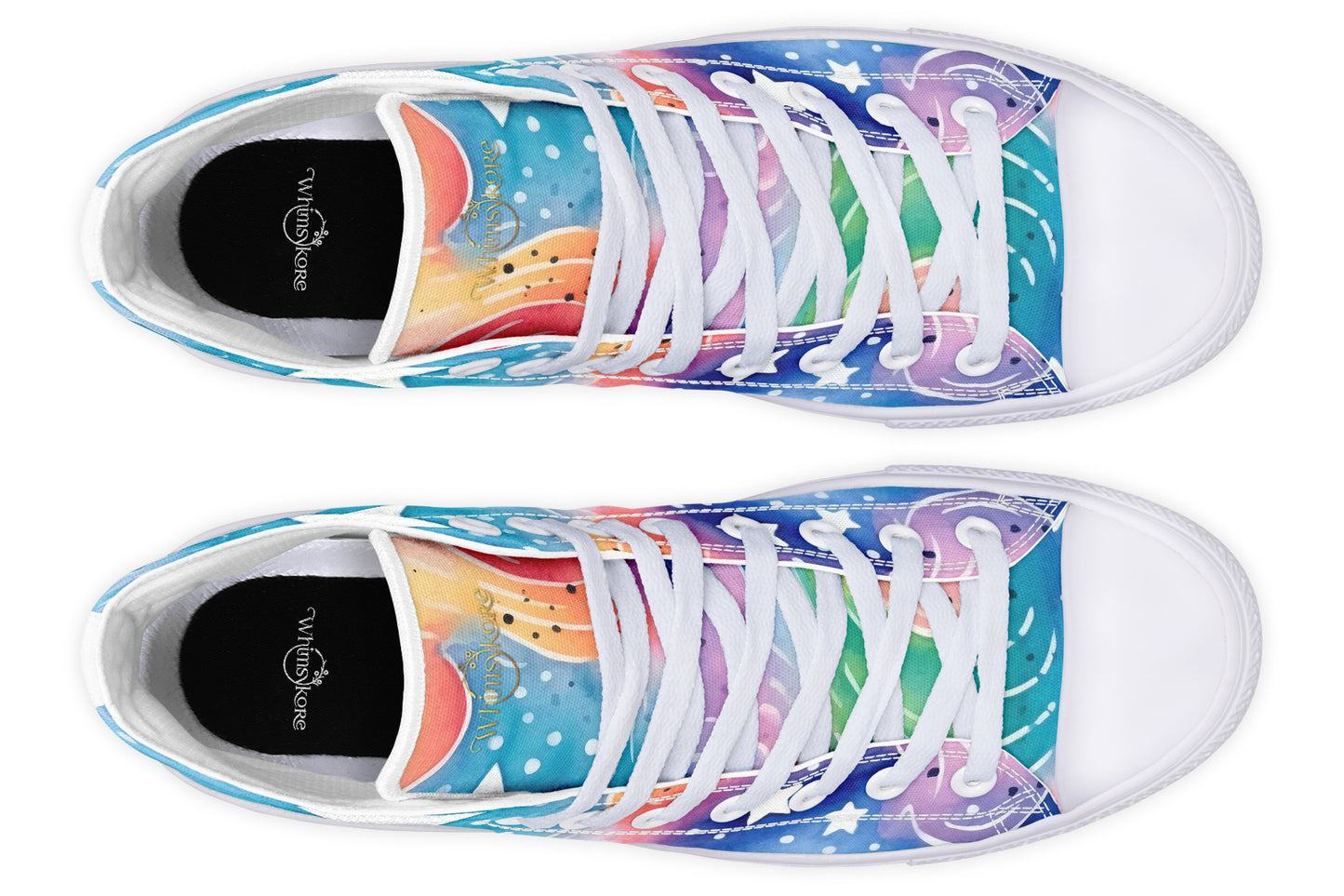 Stars And Swirls High Tops
