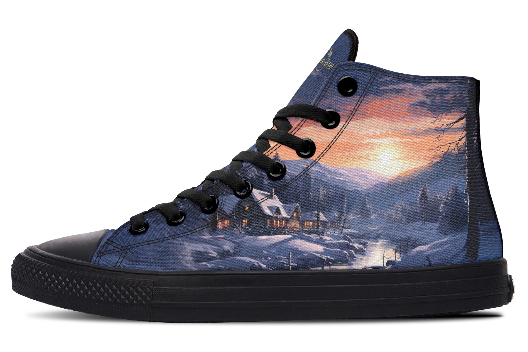 Winter Sunset High Tops