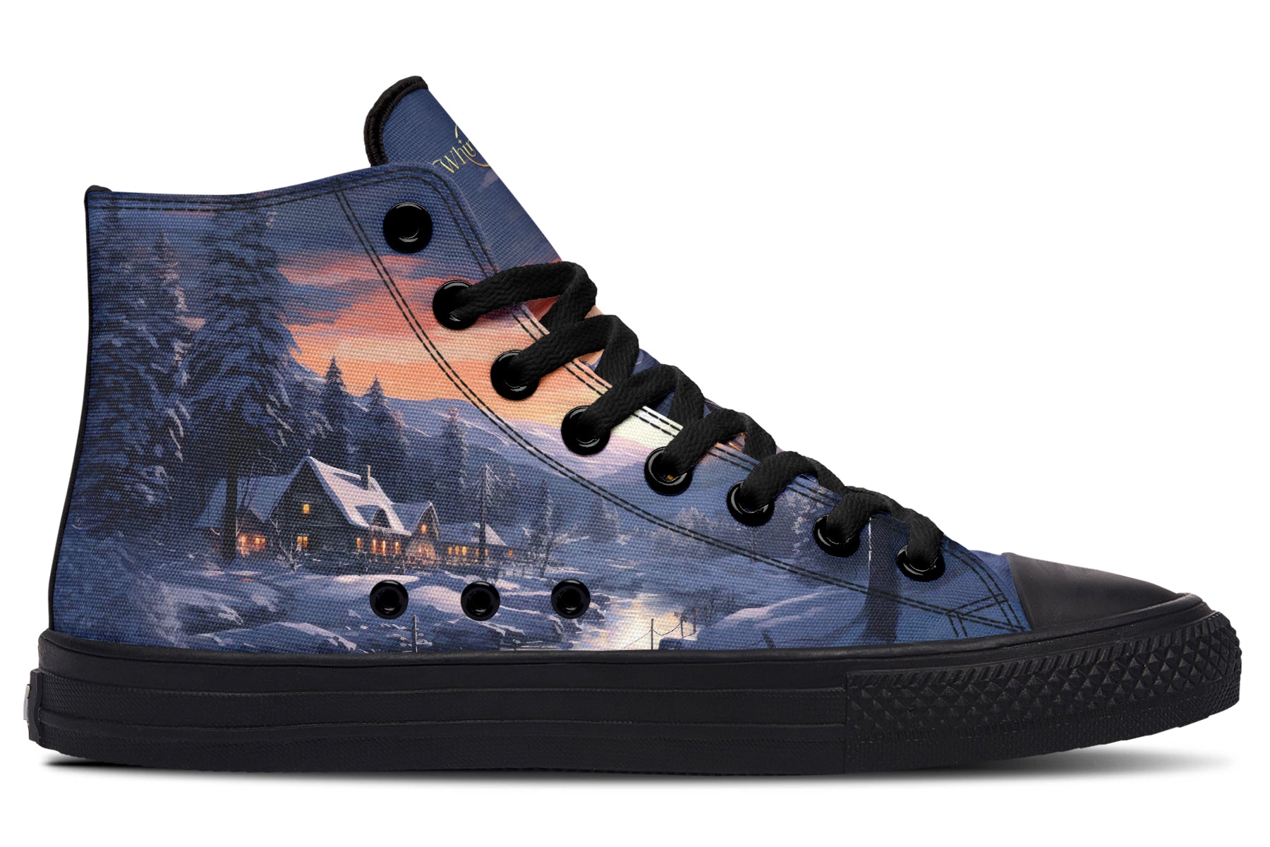 Winter Sunset High Tops