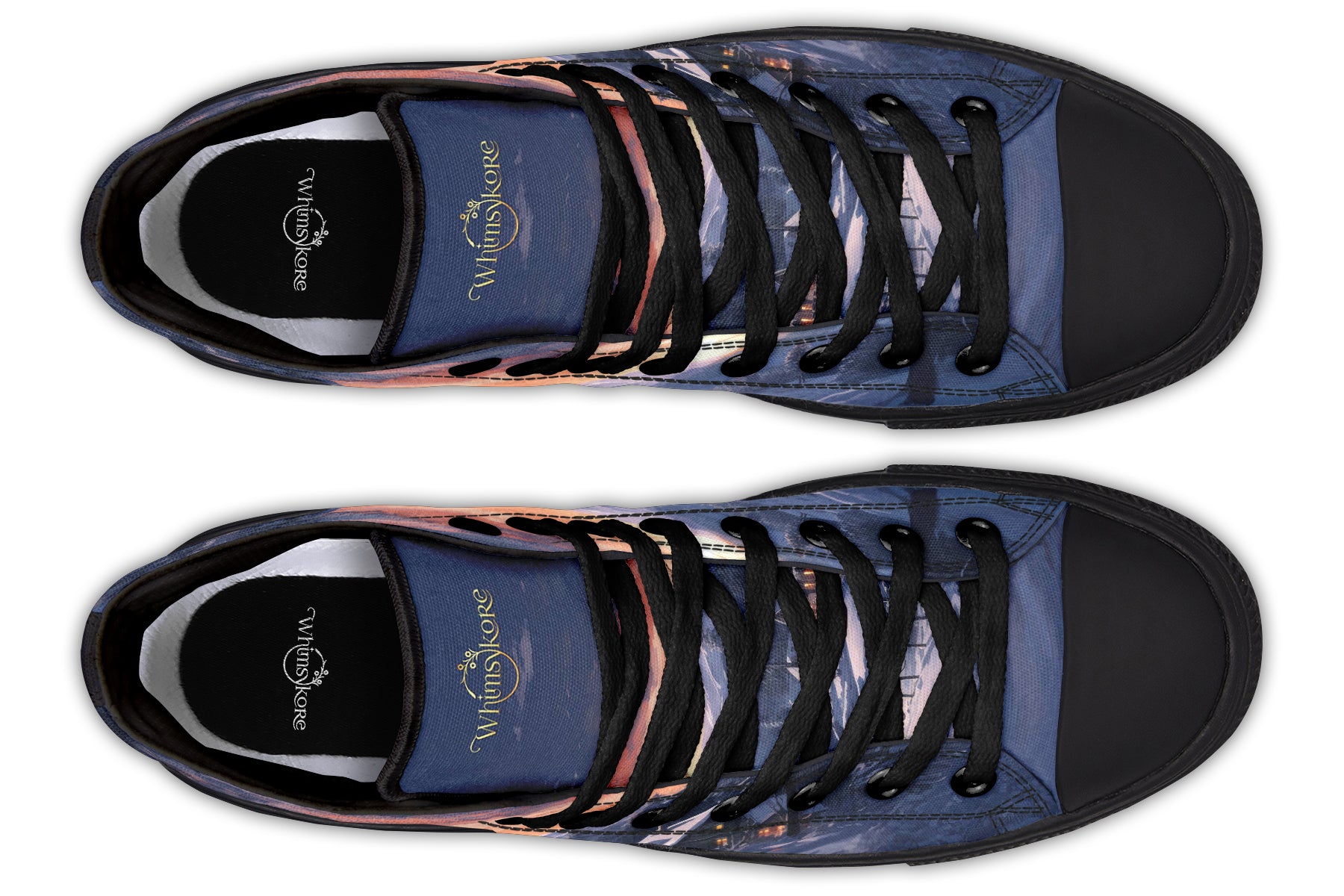 Winter Sunset High Tops