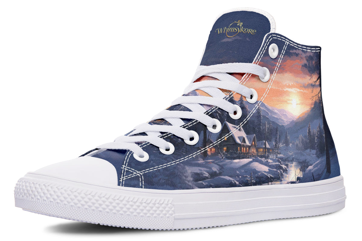 Winter Sunset High Tops