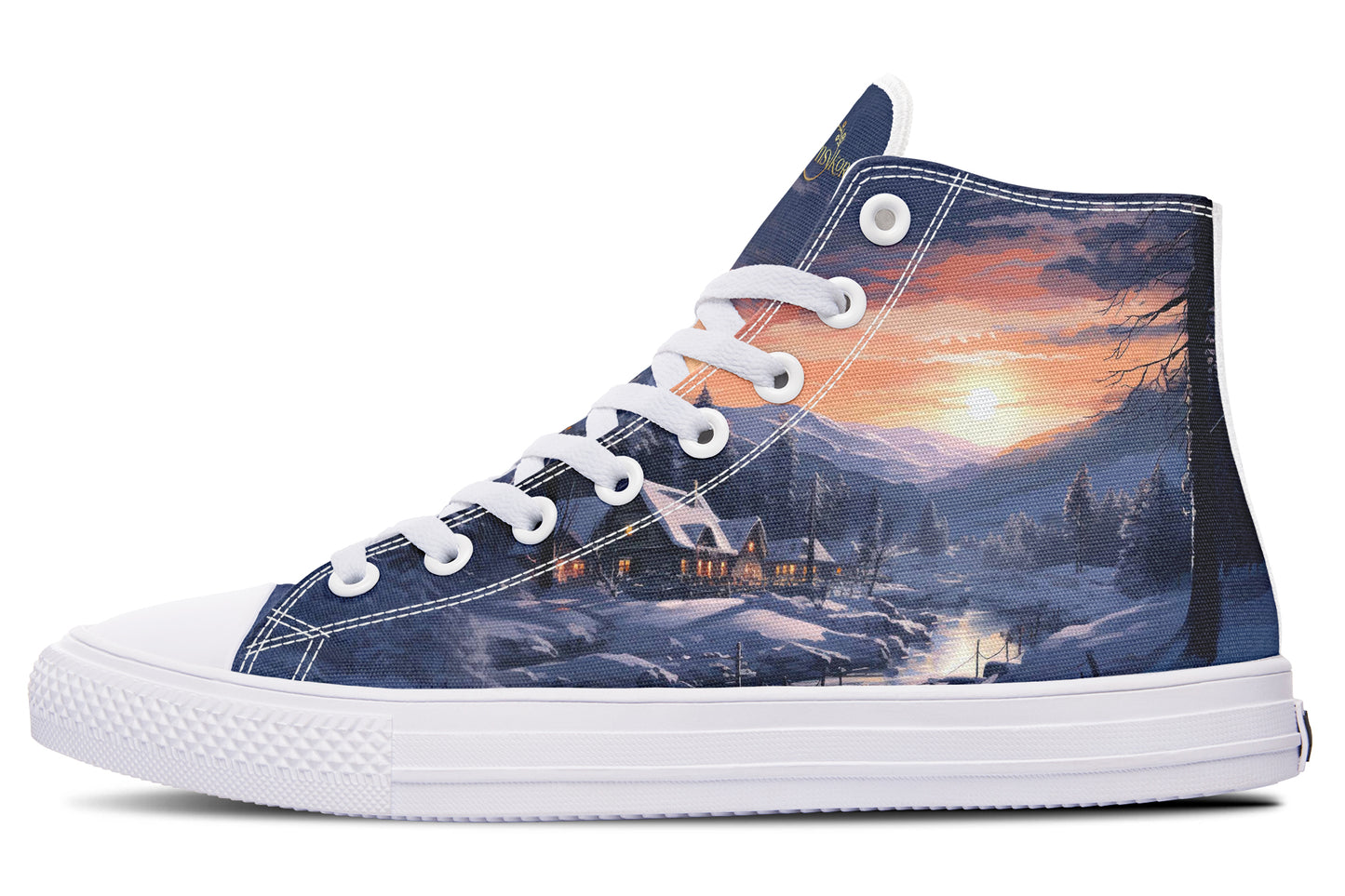 Winter Sunset High Tops